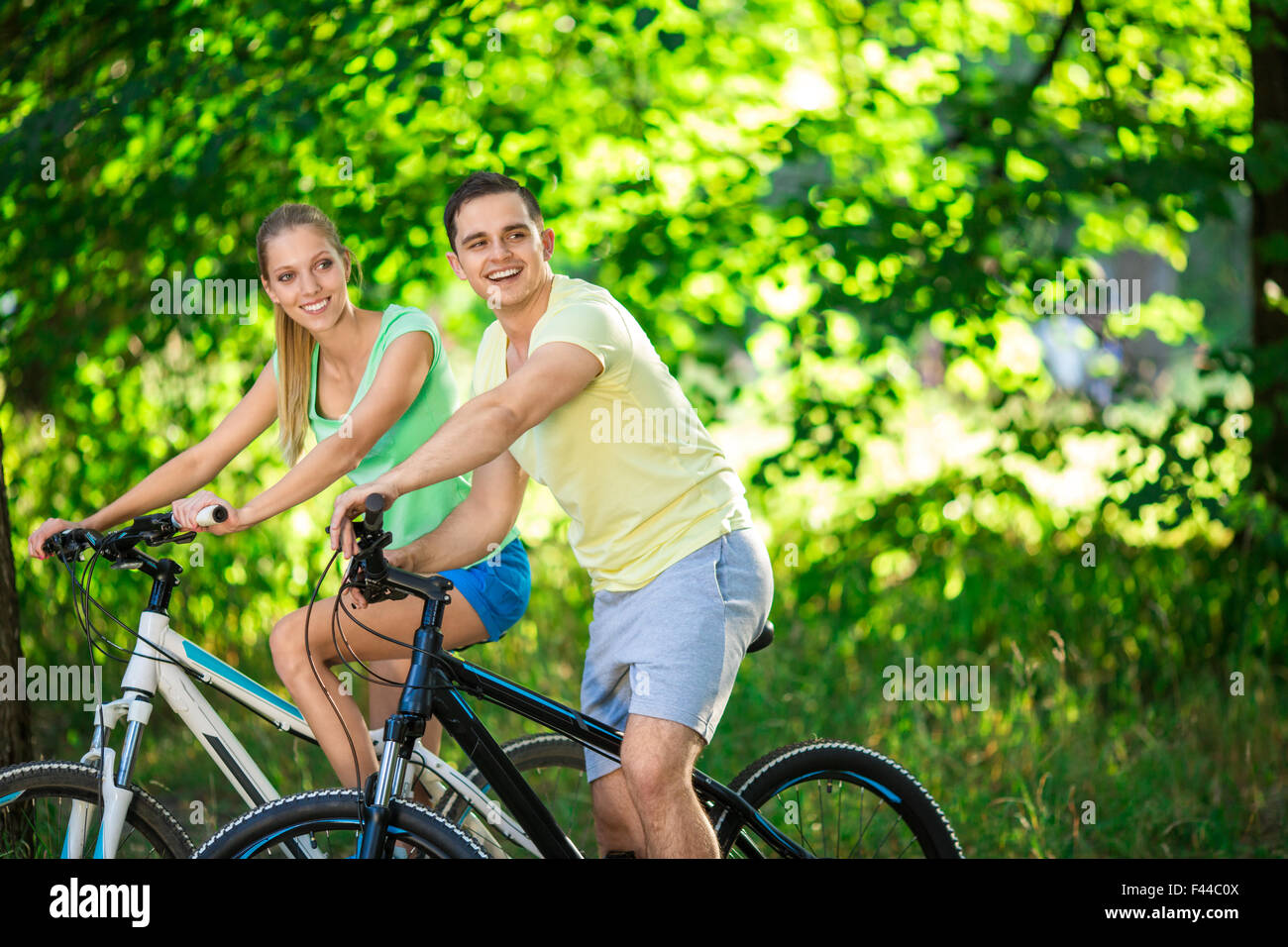 In the summer Stock Photo