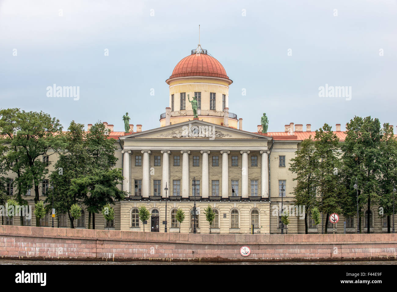 The Pushkin House in St. Petersburg. Russia Stock Photo - Alamy