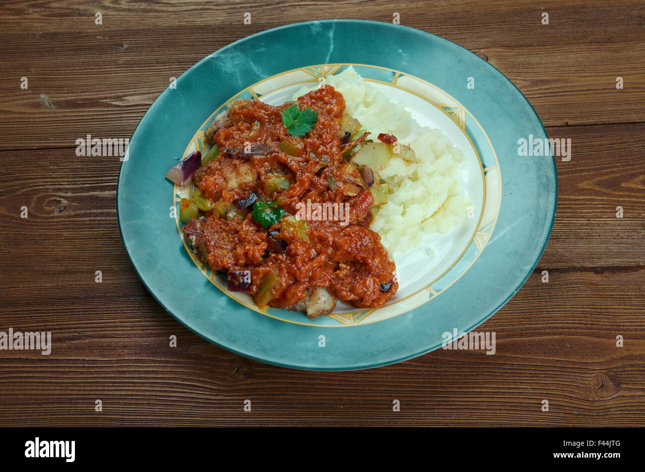 New Orleans Grillades Stock Photo Alamy