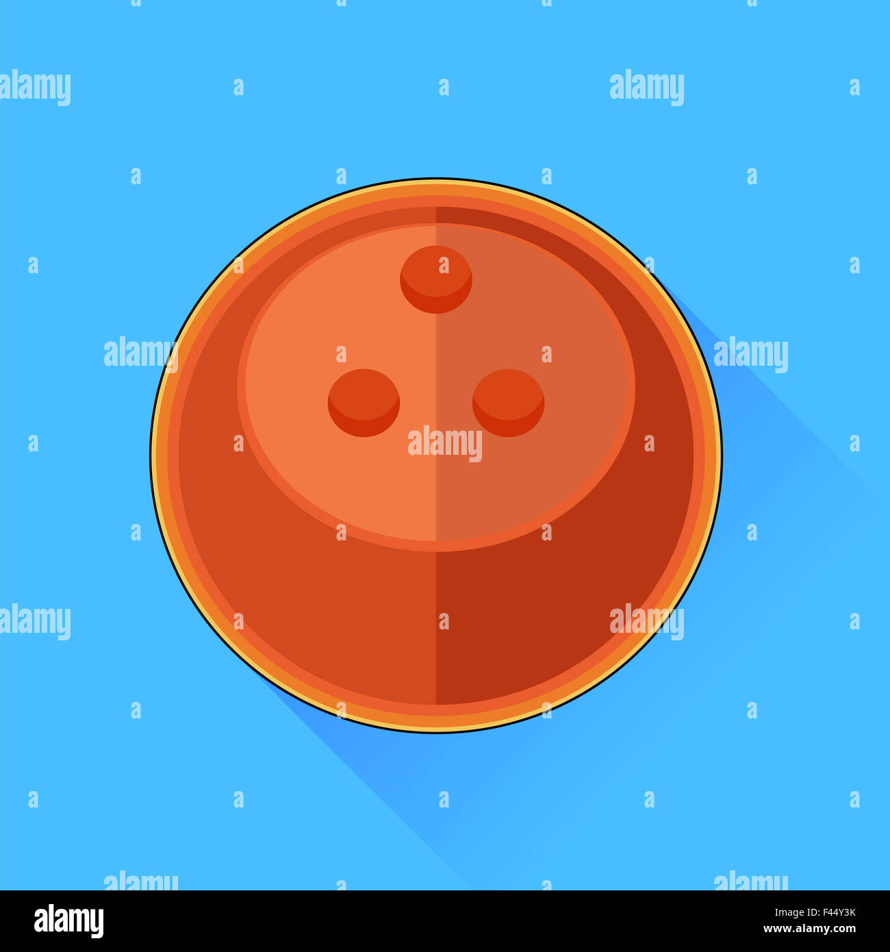Bowling ball icon stock photo alamy