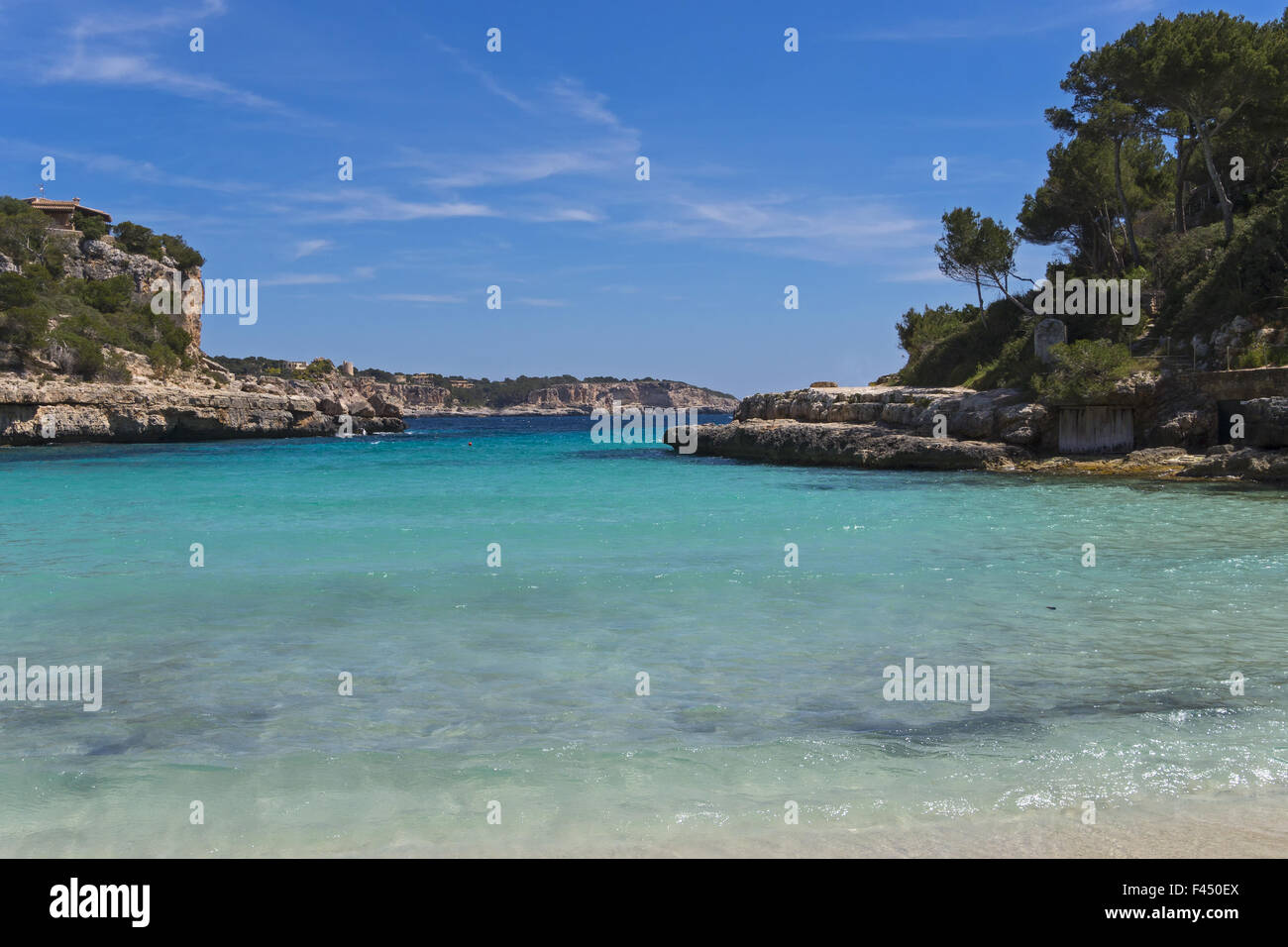 Cala Llombards Stock Photo