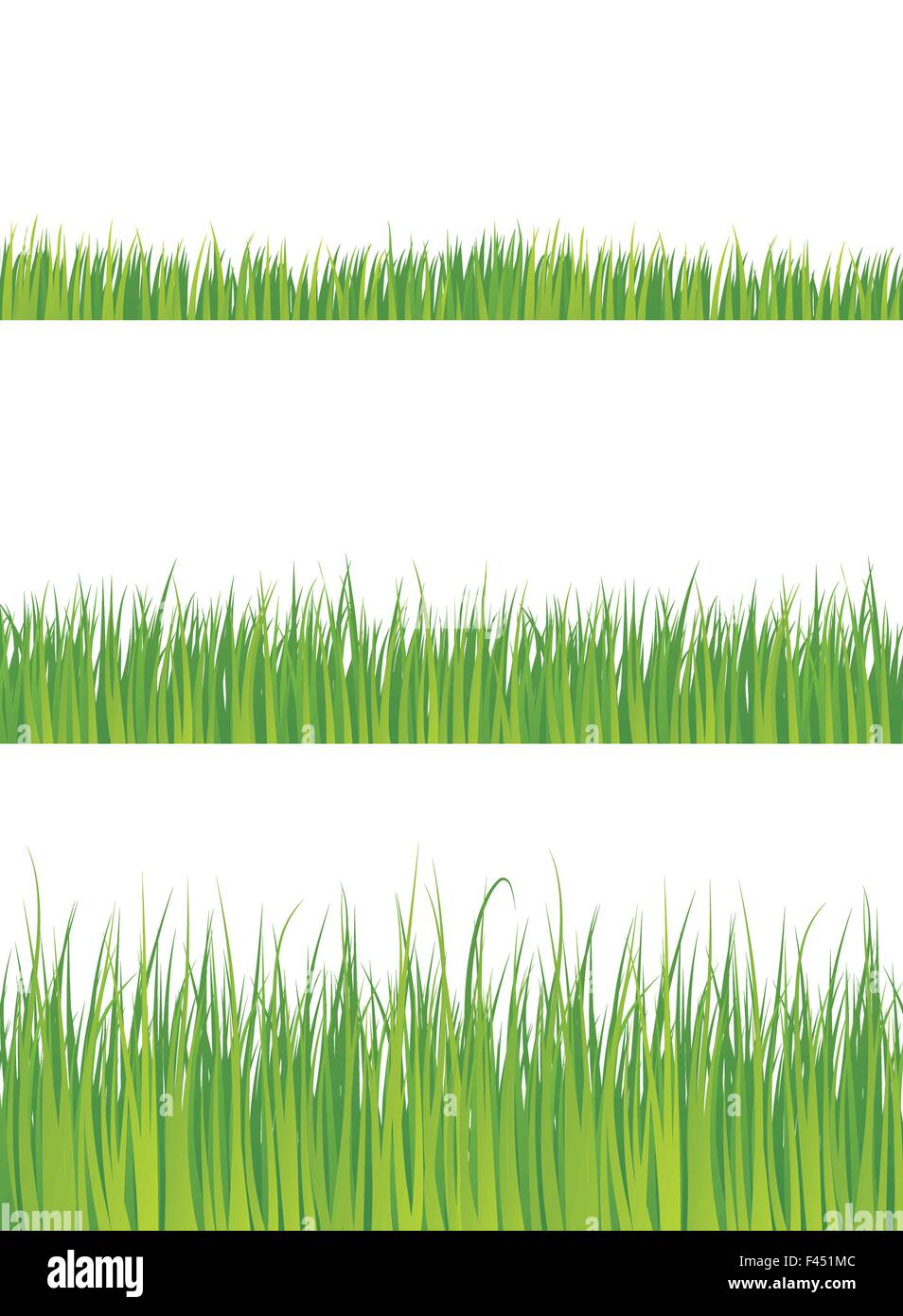 Green grass backgrounds Stock Vector