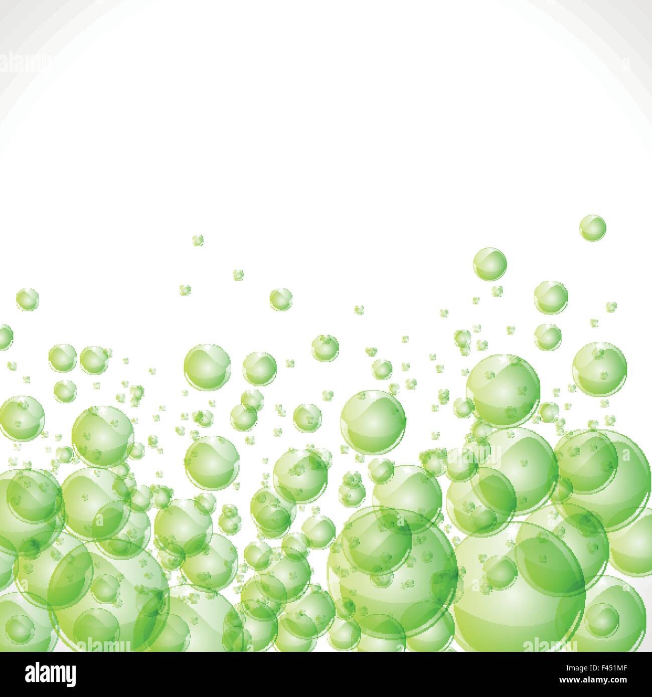 Abstract green bubbles Stock Vector Image & Art Alamy