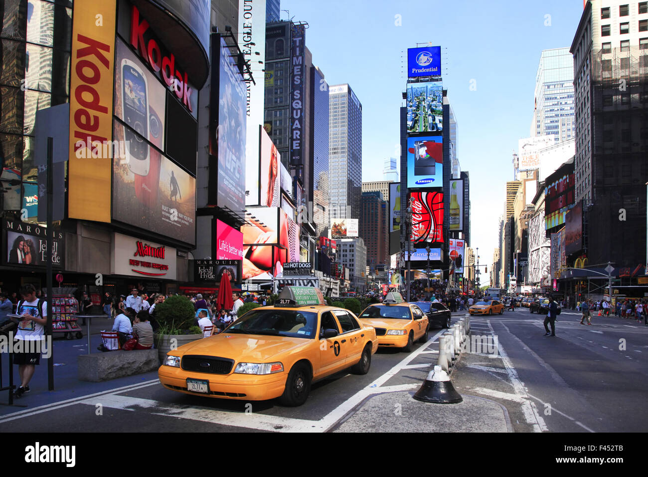 Times Square. New York City Stock Photo