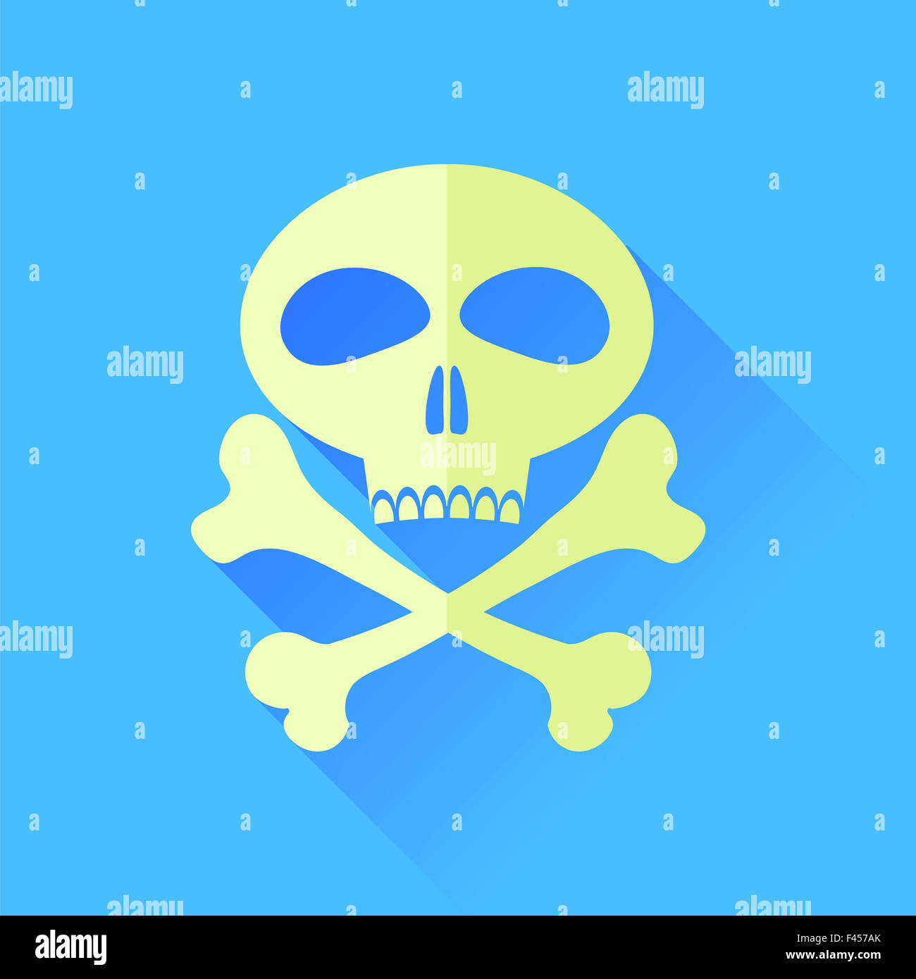 Skull and Bones Stock Photo Alamy