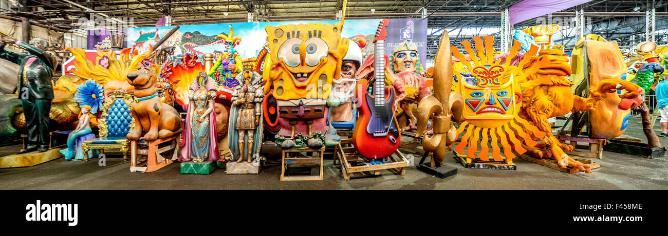 mardi gras float warehouse