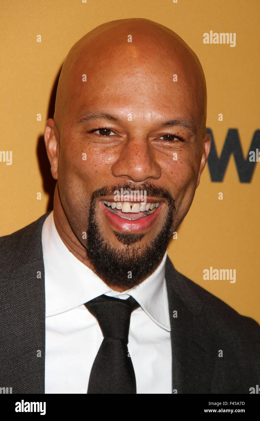 New York, USA. 14th Oct, 2015. COMMON attends the OWN premiere of the ...