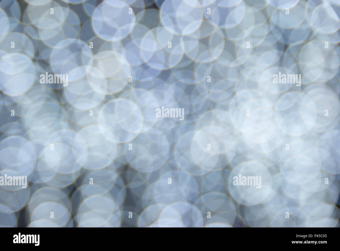 Abstract white lights Stock Photo