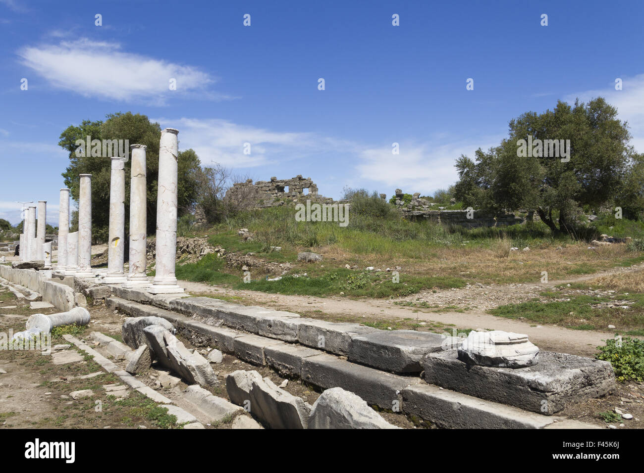 historical site in Side Stock Photo