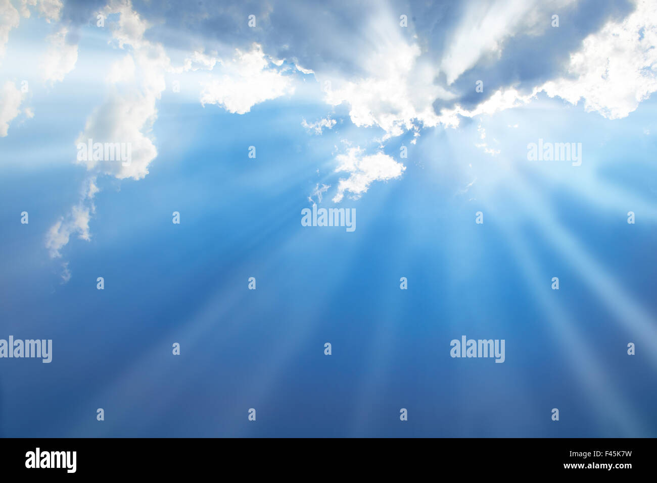 Beautiful blue sky Stock Photo - Alamy