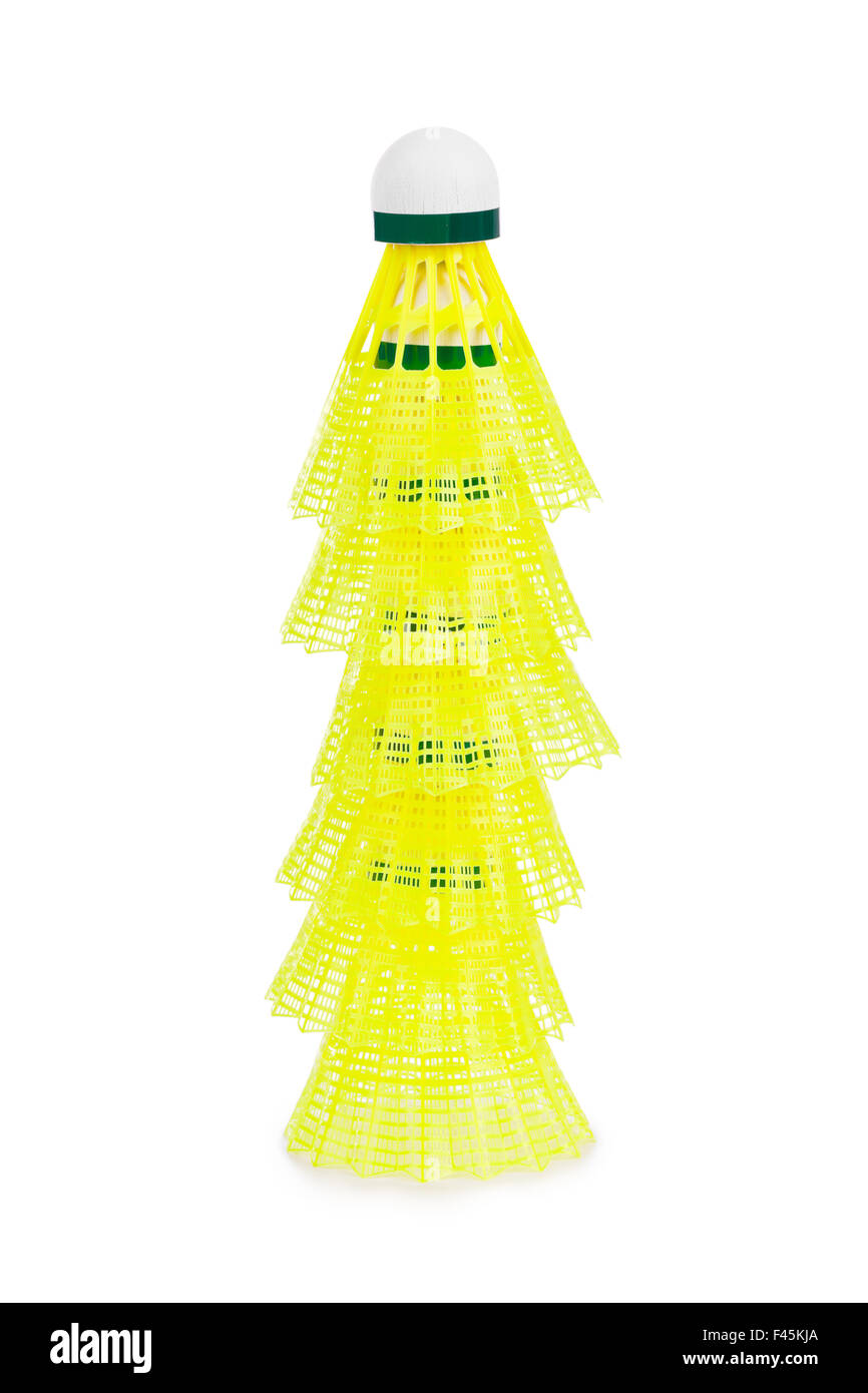 Badminton shuttlecock stack Stock Photo Alamy