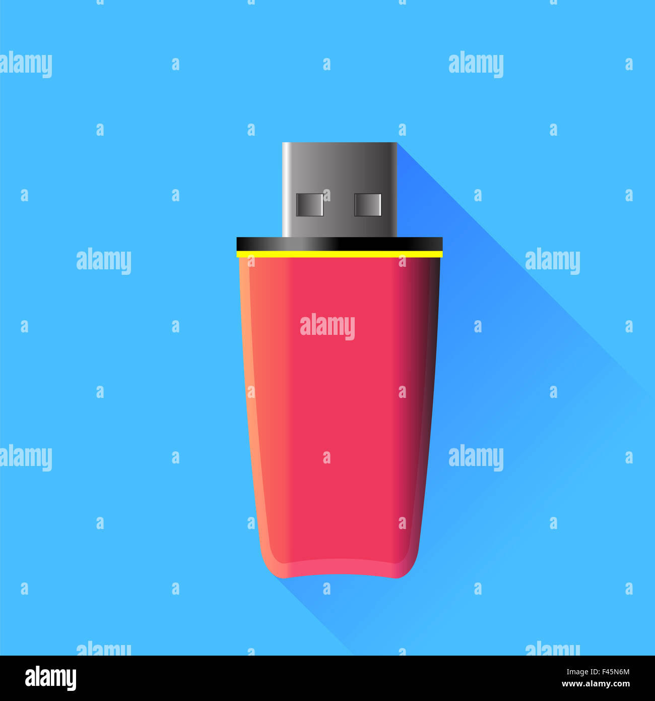 Pink Memory Stick Stock Photo Alamy