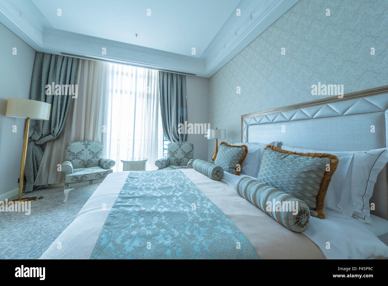 Bedroom room in modern style Stock Photo - Alamy