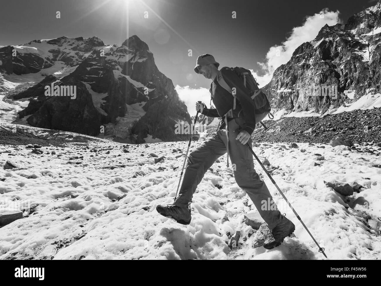 Hike high Black and White Stock Photos & Images - Alamy