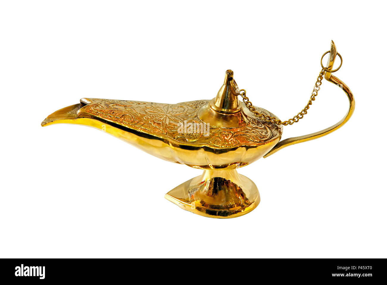 Aladdin lamp Stock Photo