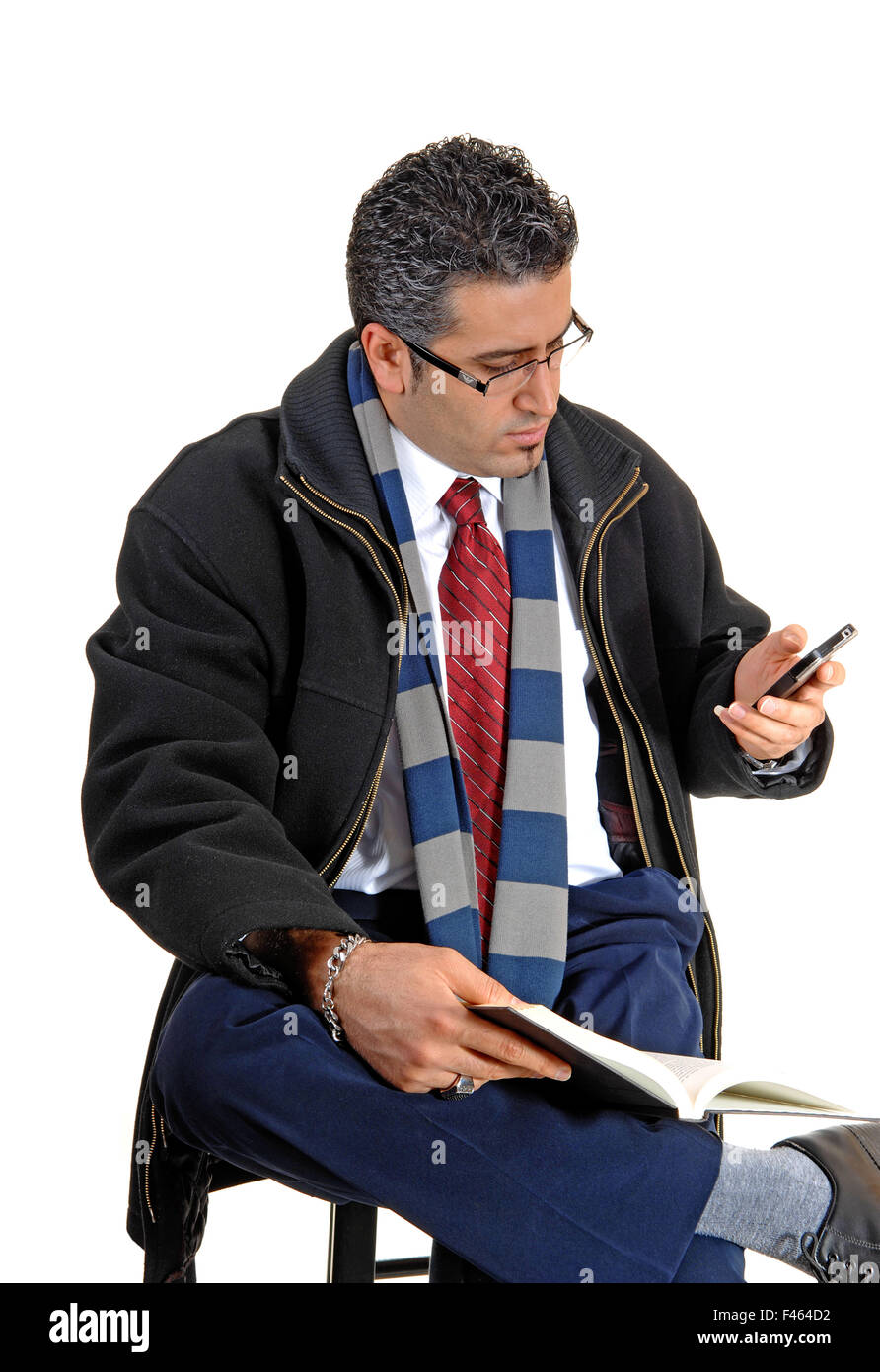 Man on the cell phone. Stock Photo