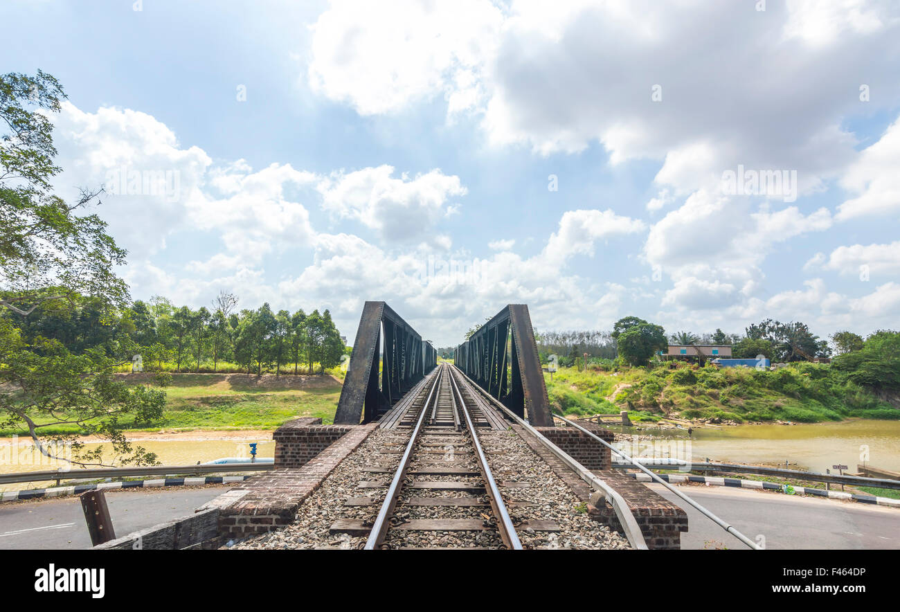 Old railway bridge Stock Photo - Alamy
