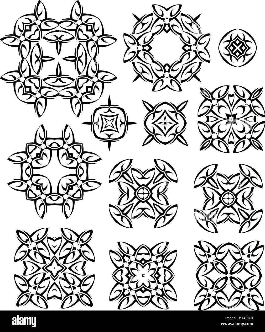 Tribal Tattoo Design Vector Art Stock Vector Image & Art - Alamy
