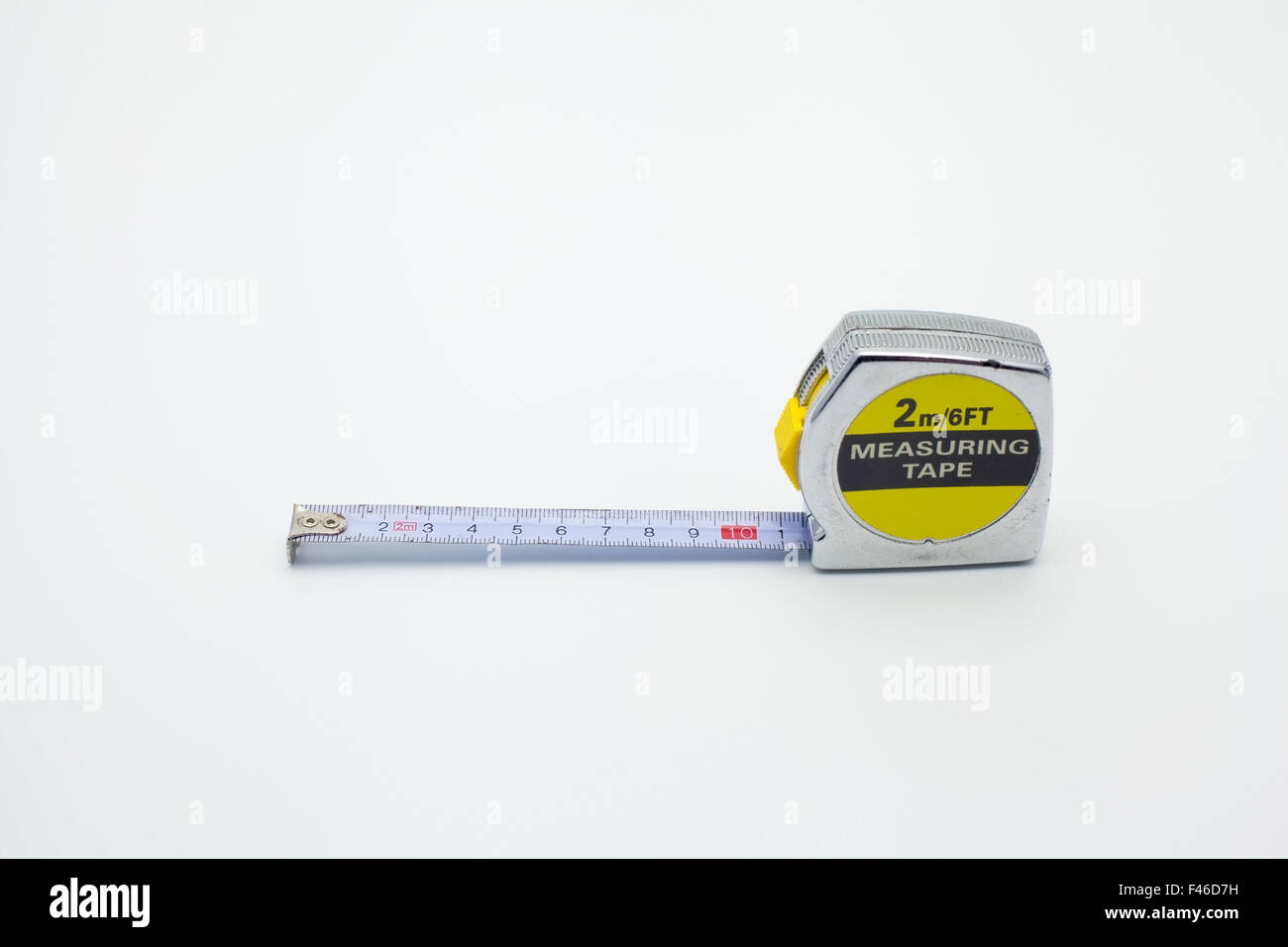 Old 2 feet/meter measuring tape Stock Photo - Alamy