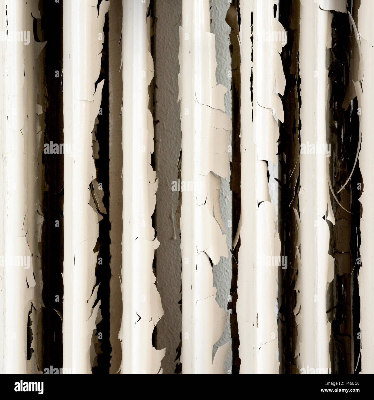 old rusty radiator, detail Stock Photo Alamy