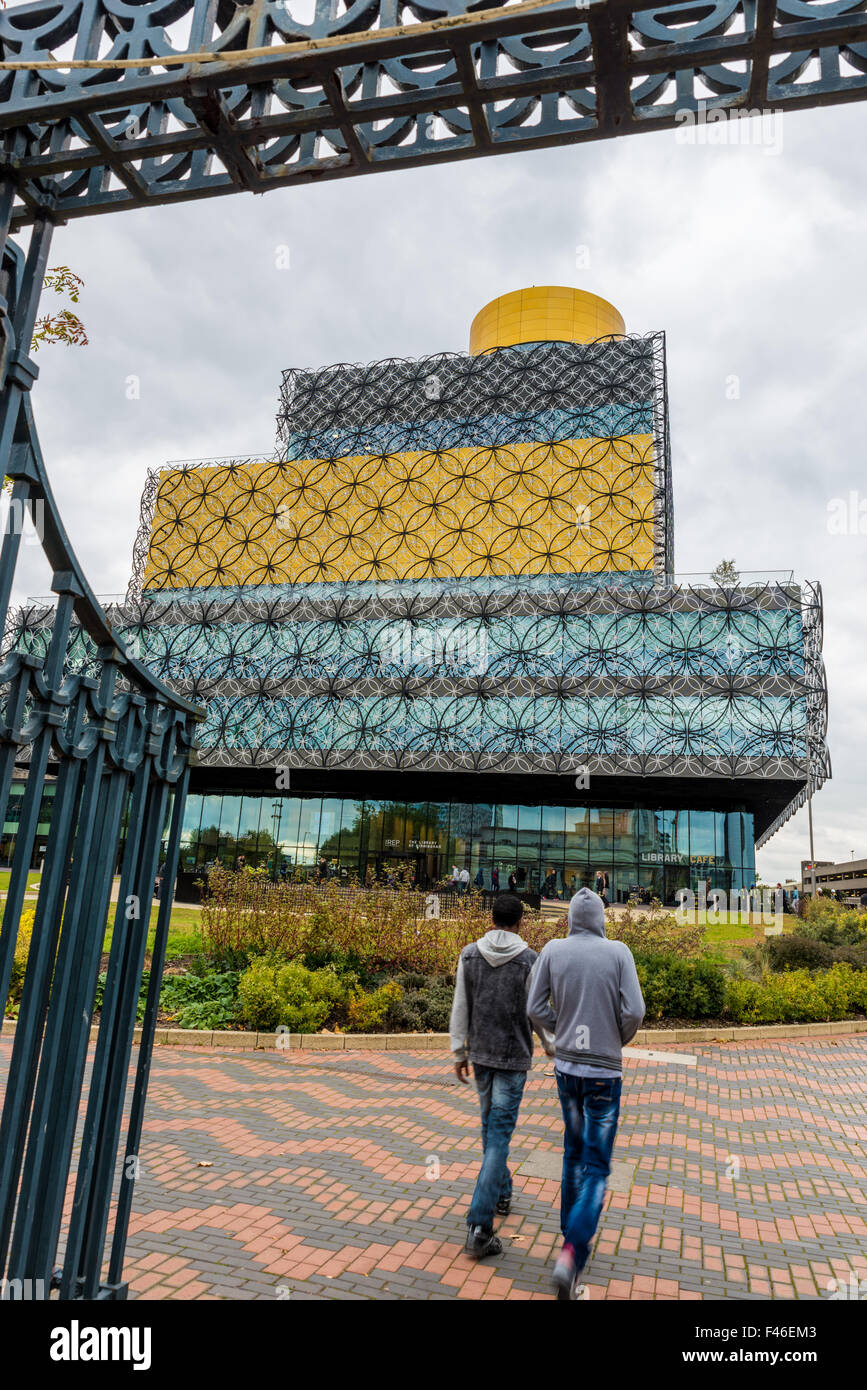 Birmingham Library in Centenary Square Birmingham west Midlands UK Stock Photo