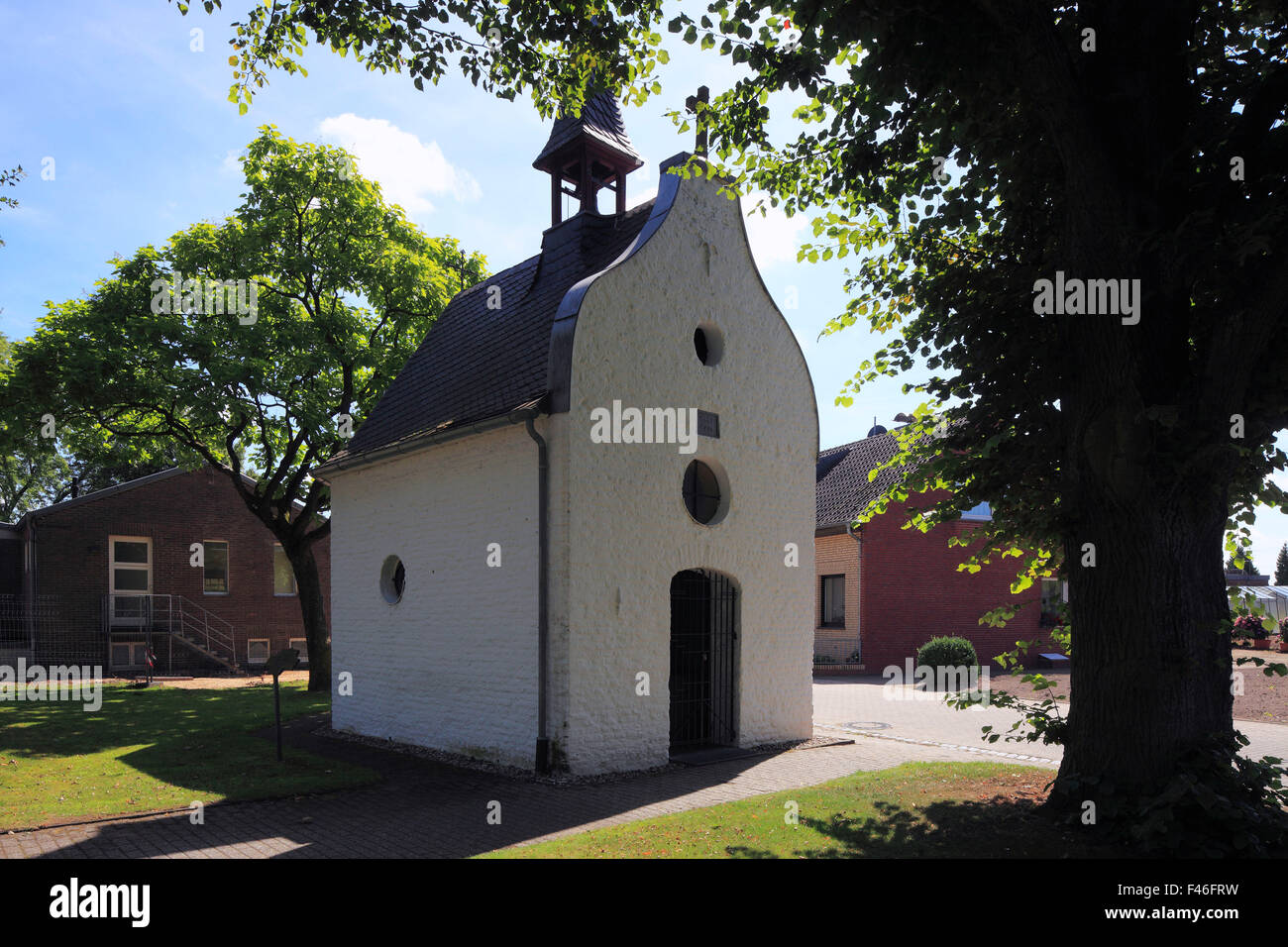 Kapelle Sankt Lucia in Viersen-Boisheim, Niederrhein, Nordrhein-Westfalen Stock Photo