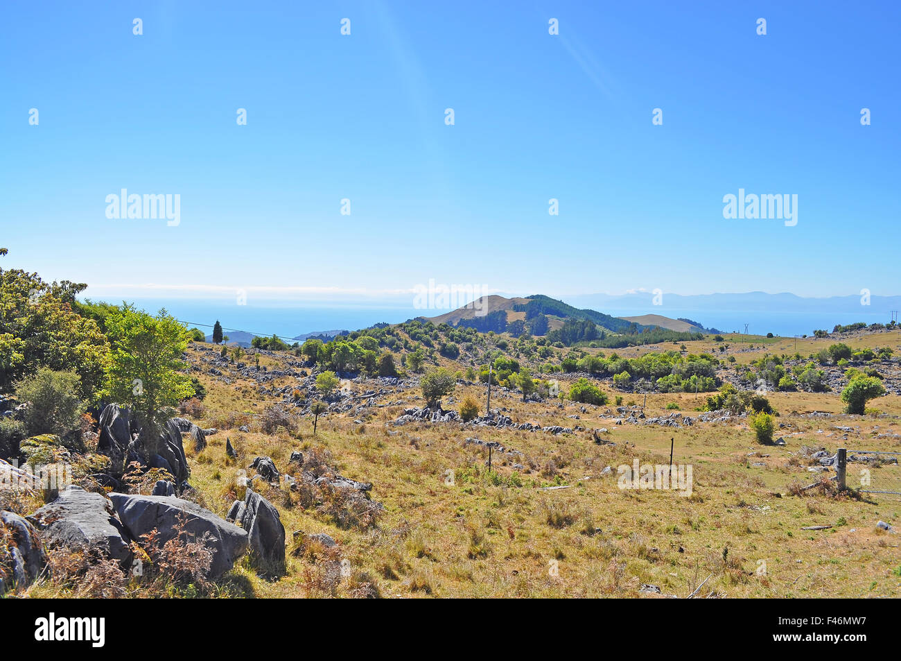 Blue skies panorama hi-res stock photography and images - Alamy