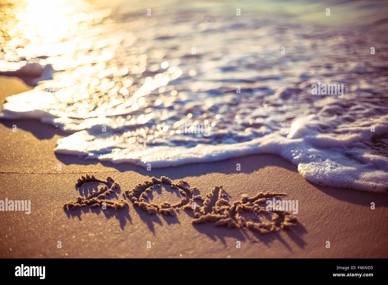 love written on the beach Stock Photo - Alamy