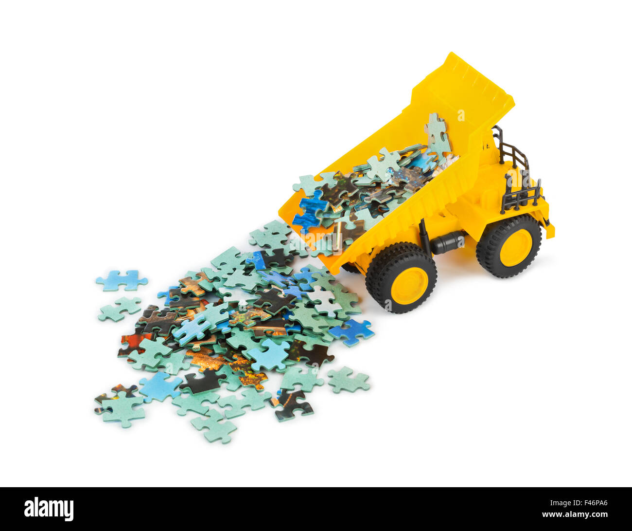 Vehicle puzzle Cut Out Stock Images & Pictures Alamy