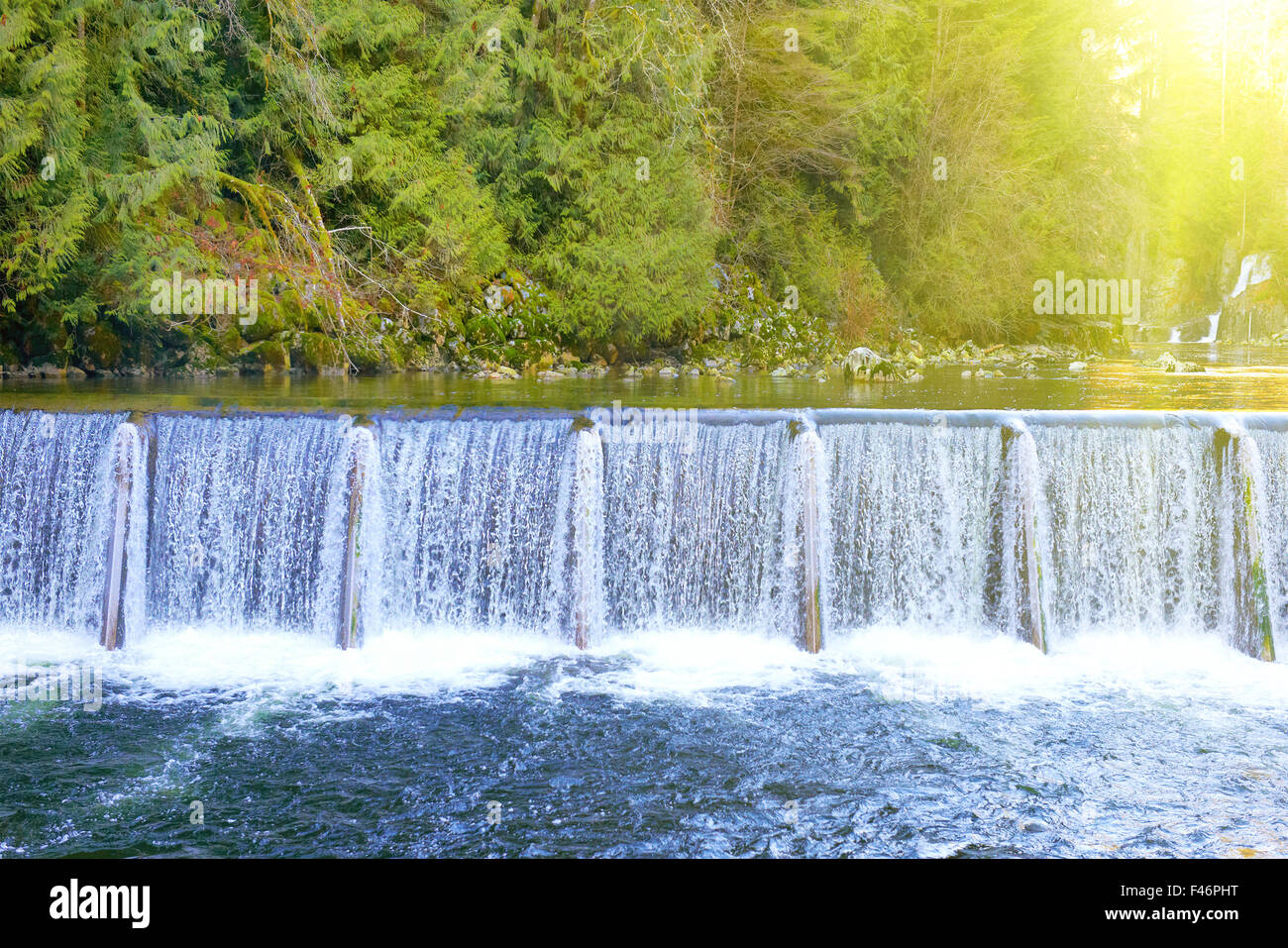 Waterfall cascade pond hi-res stock photography and images - Alamy