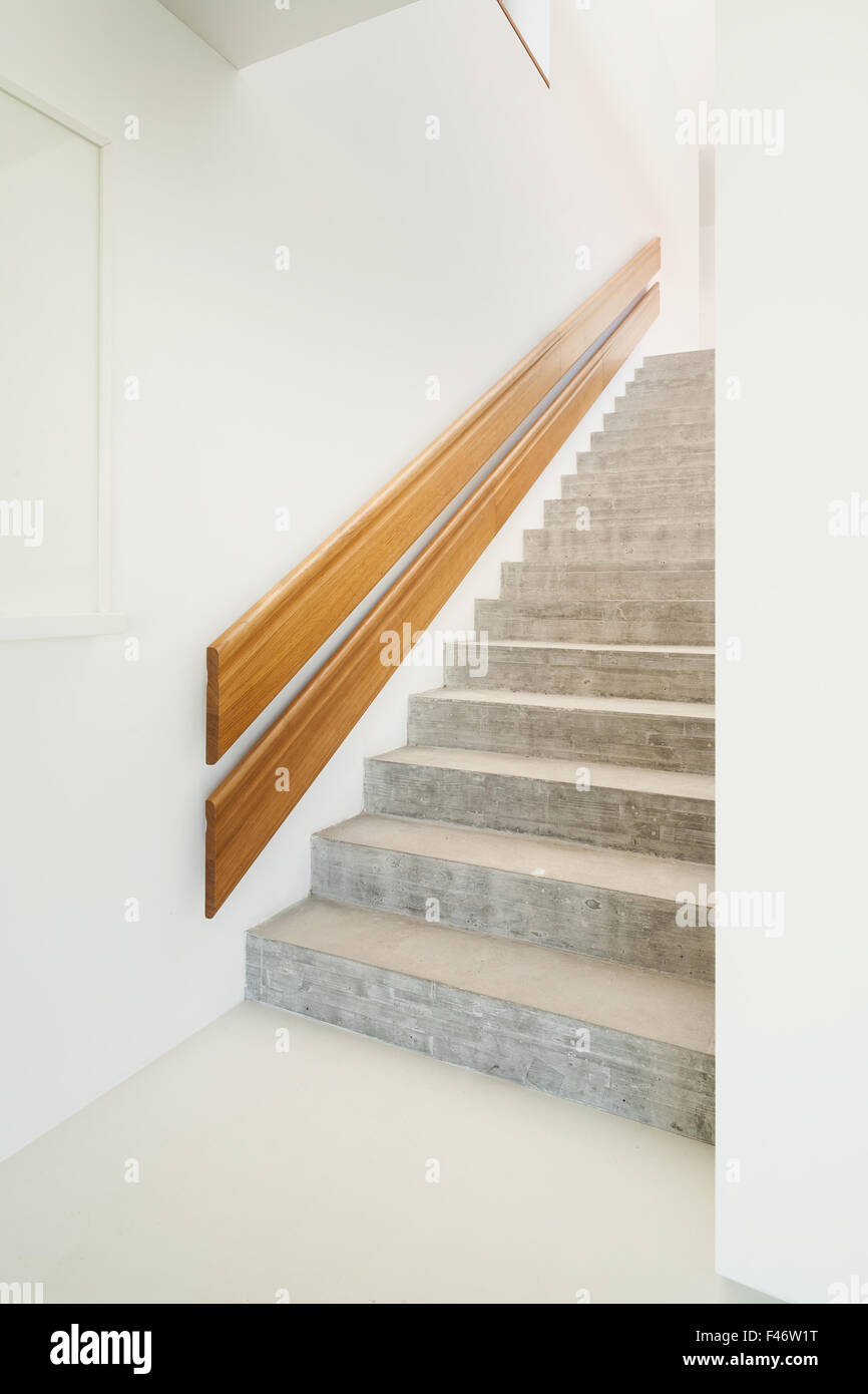 new architecture, interior, staircase view Stock Photo - Alamy