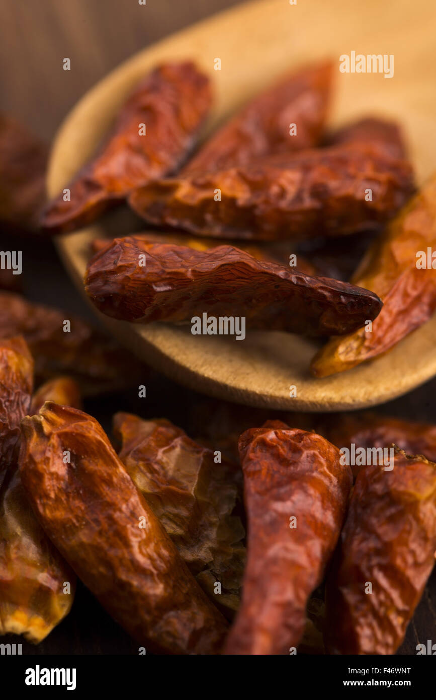 hot birds eye peppers Stock Photo - Alamy