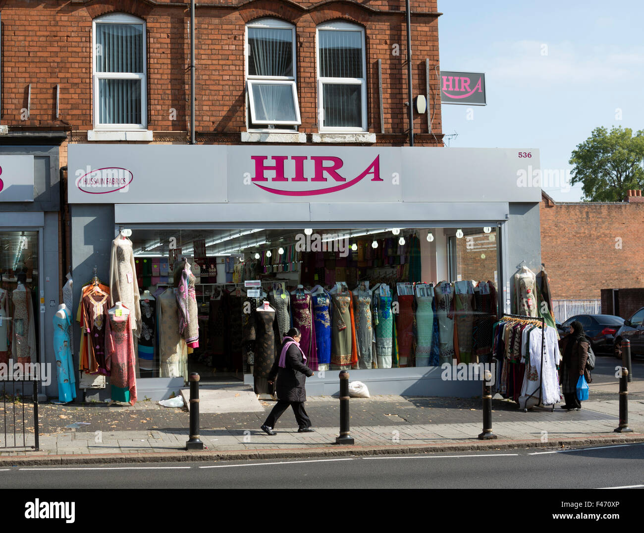 Clothes shop in Stratford Road, Sparkhill, Birmingham, West Midlands