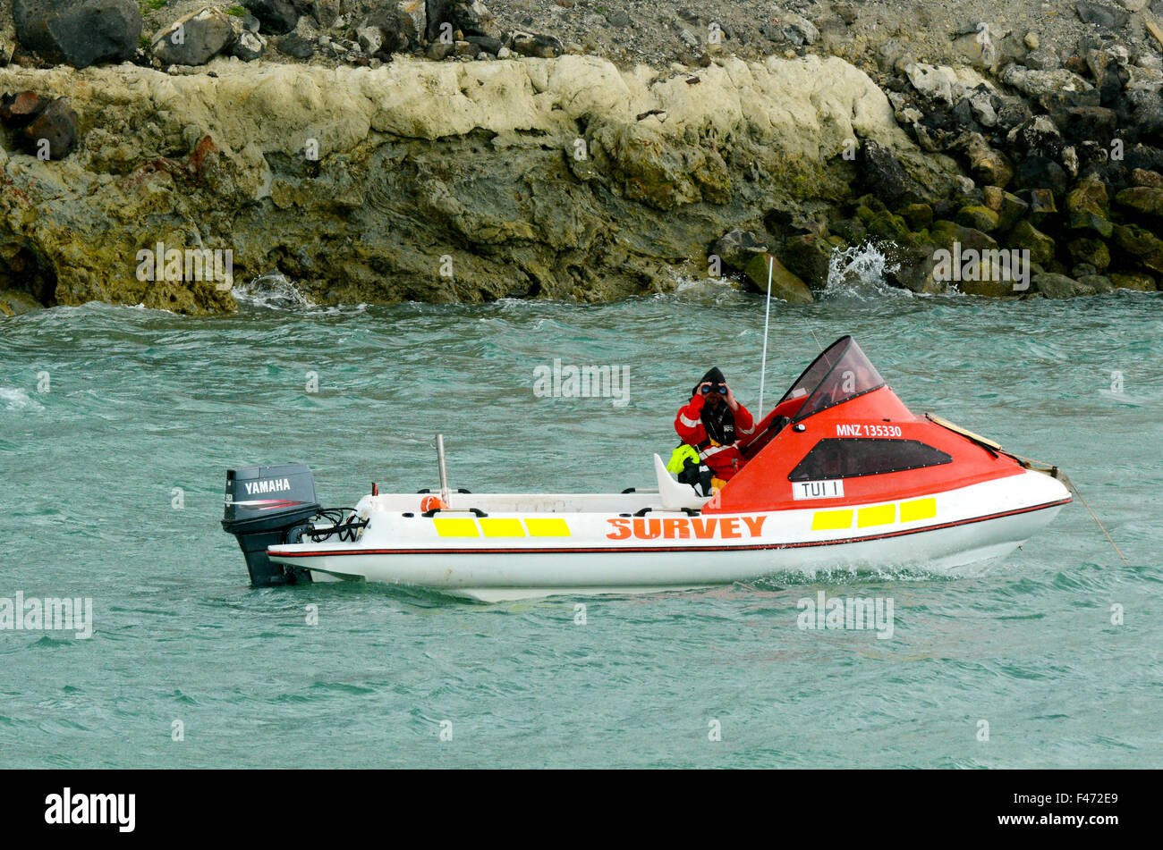 Survey Boat Stock Photos Survey Boat Stock Images Alamy - auckland oct 13 2015 officer in a hydrographic survey boat the division carries
