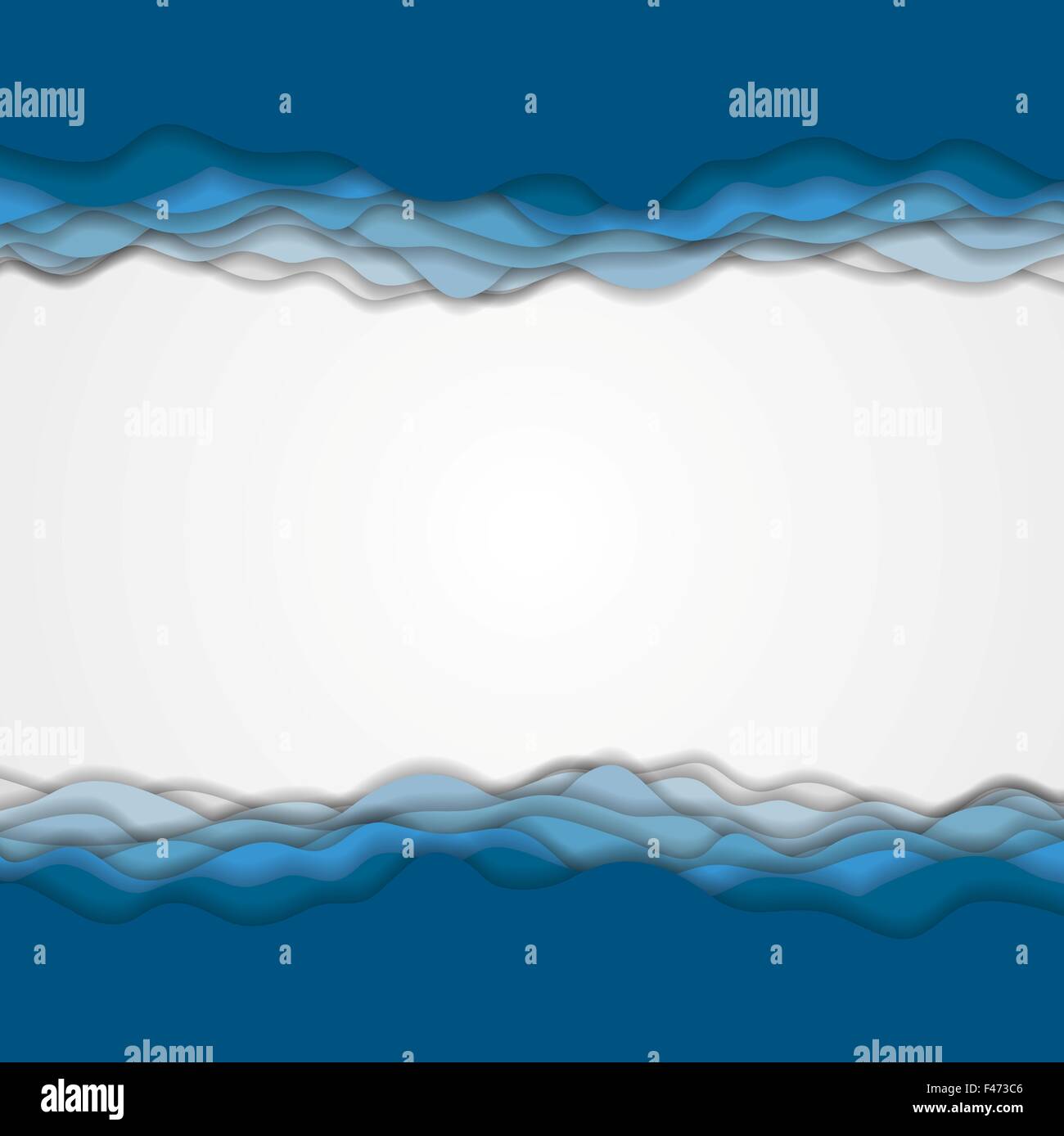 Abstract blue wavy background Stock Photo - Alamy