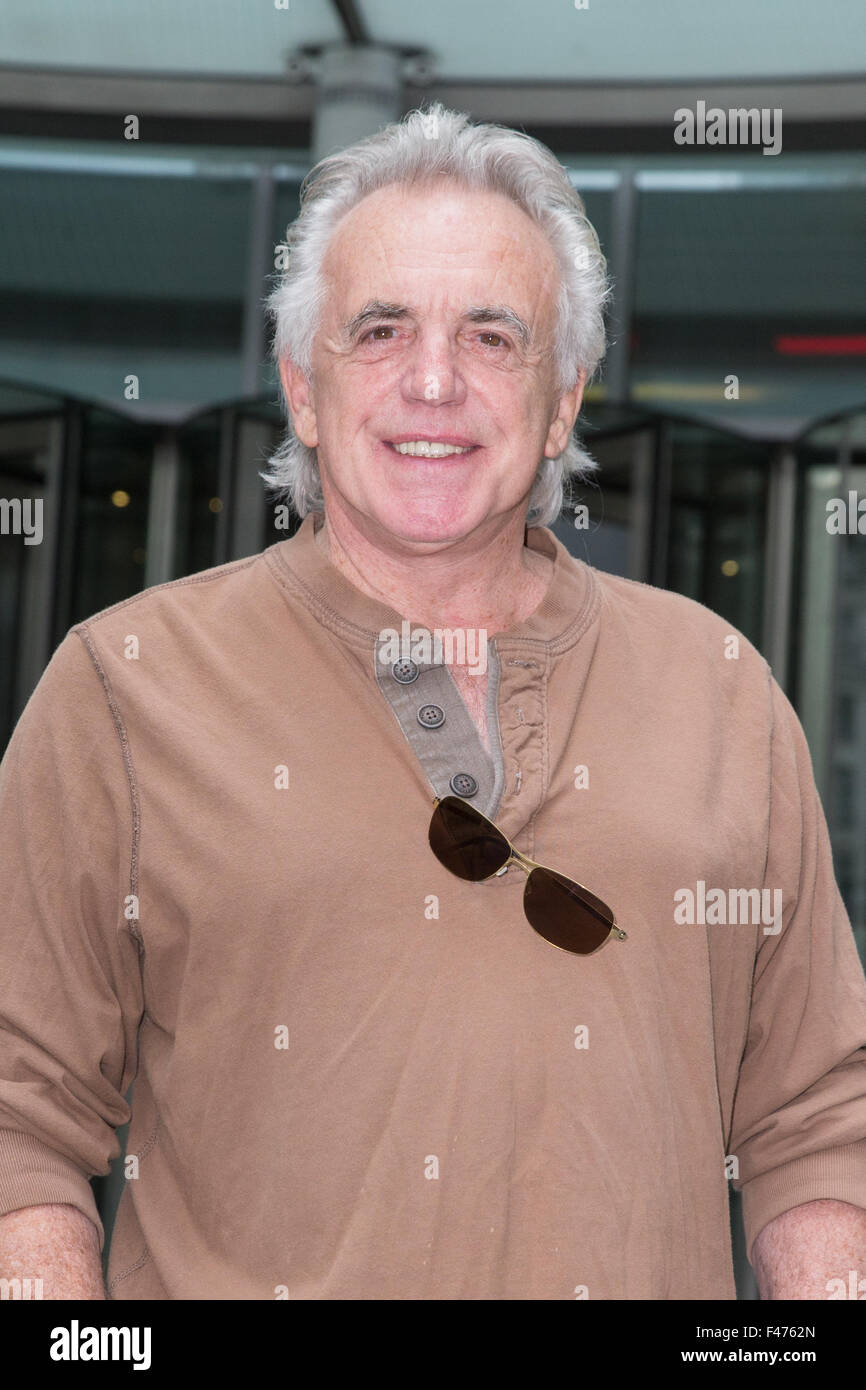 Celebrities at the BBC studios  Featuring: Peter Stringfellow Where: London, United Kingdom When: 14 Aug 2015 Stock Photo