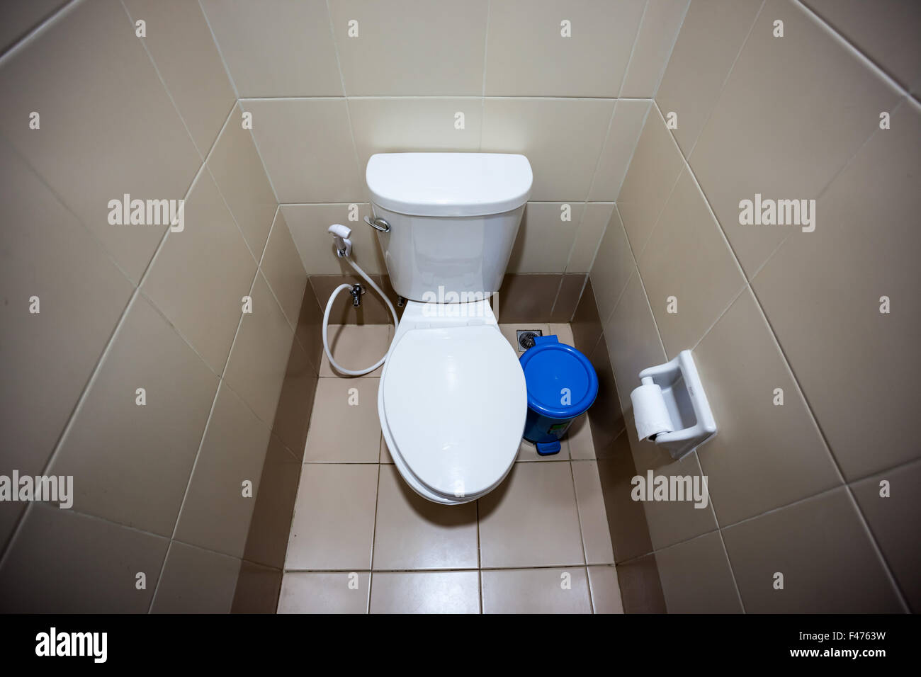 an public toilet in an public building Stock Photo