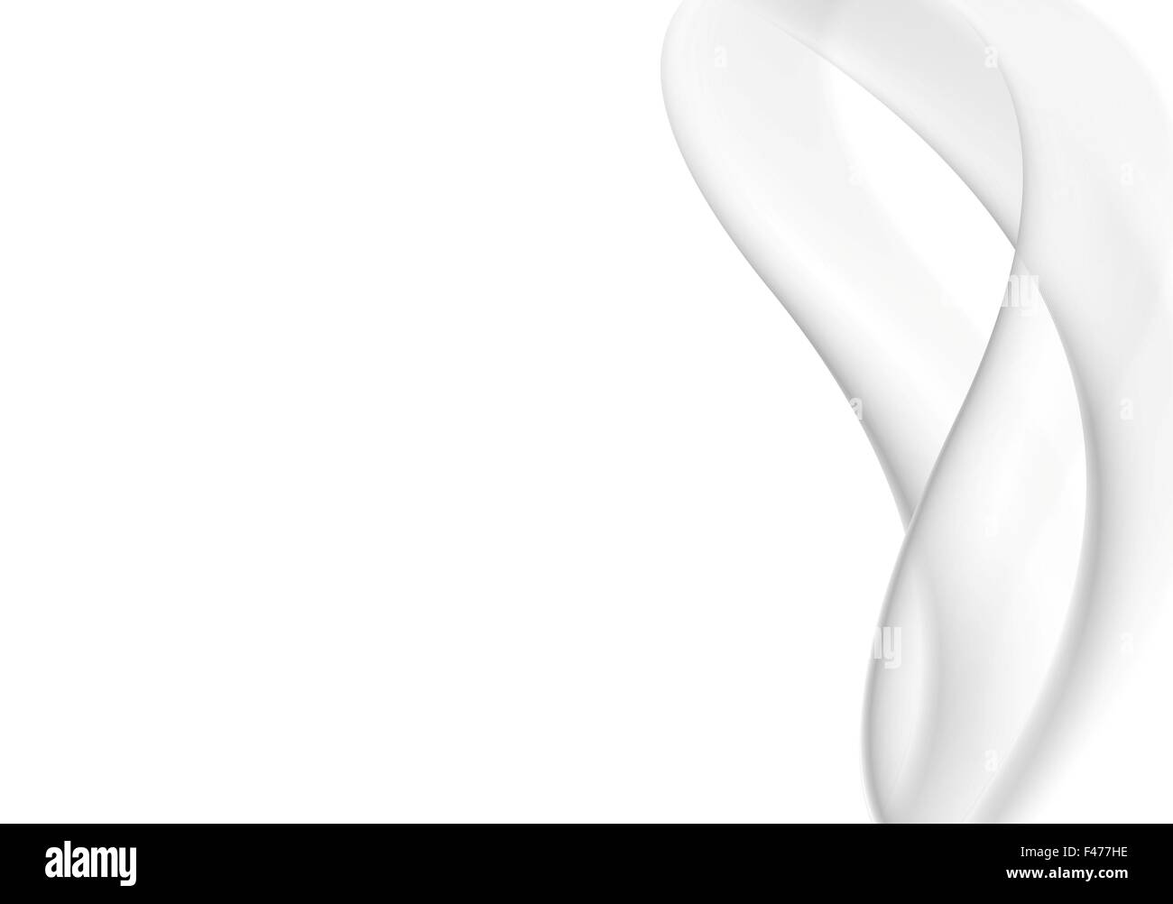 Abstract grey vector smooth waves Stock Photo - Alamy