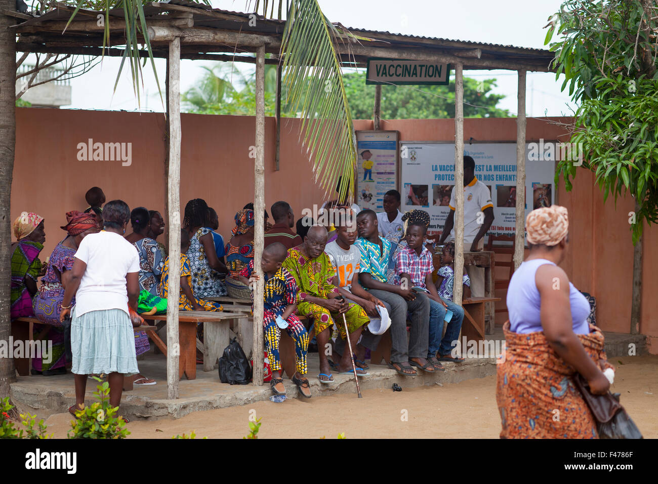 MEDICINE IN AFRICA Stock Photo