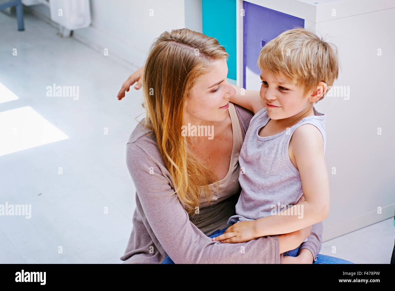 Mother and comforting son and 8 hi res stock photography and images Alamy Mother and comforting son and 8 hi res stock photography and images Alamy