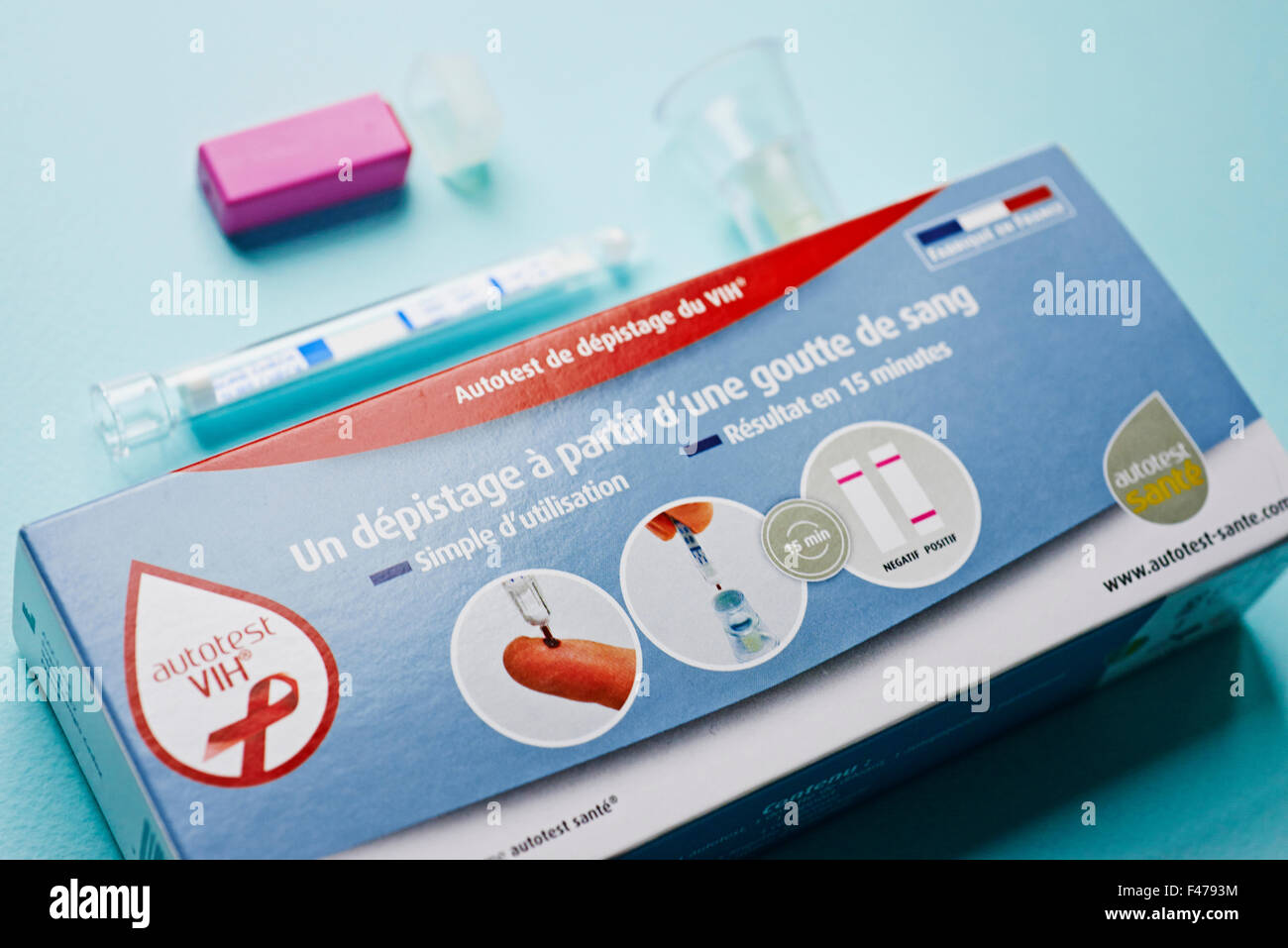 Hiv rapid test hires stock photography and images Alamy