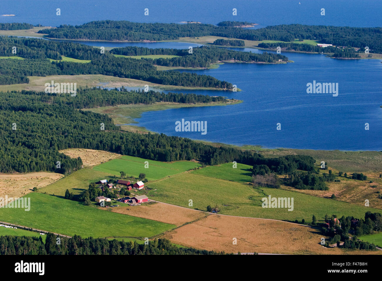 Vanern Lake Aerial View High Resolution Stock Photography and Images ...