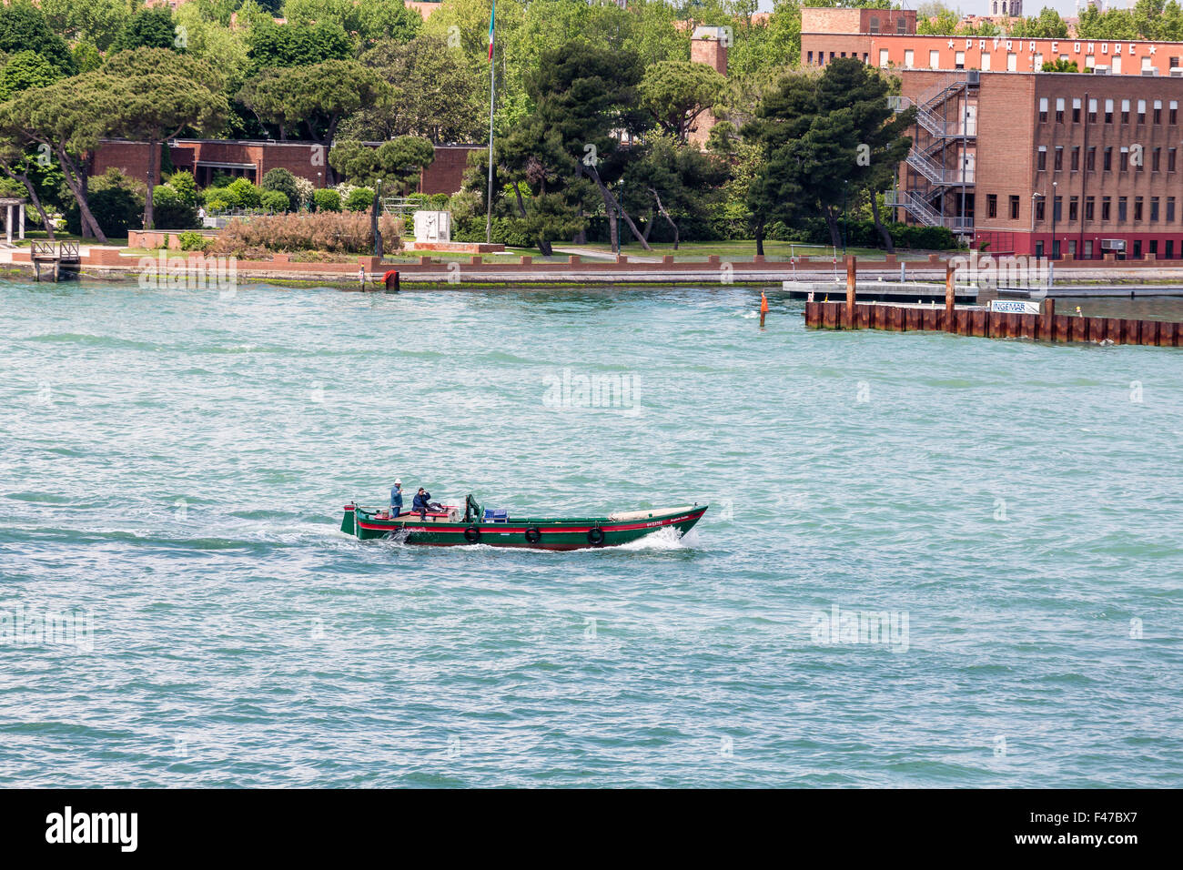 Venice boat canal hi-res stock photography and images - Alamy