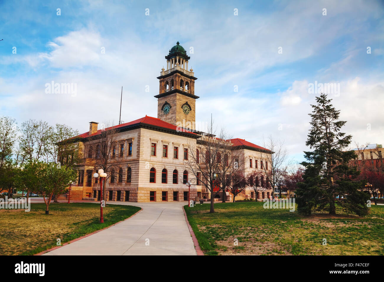 Pioneers museum in Colorado Springs, Colorado Stock Photo