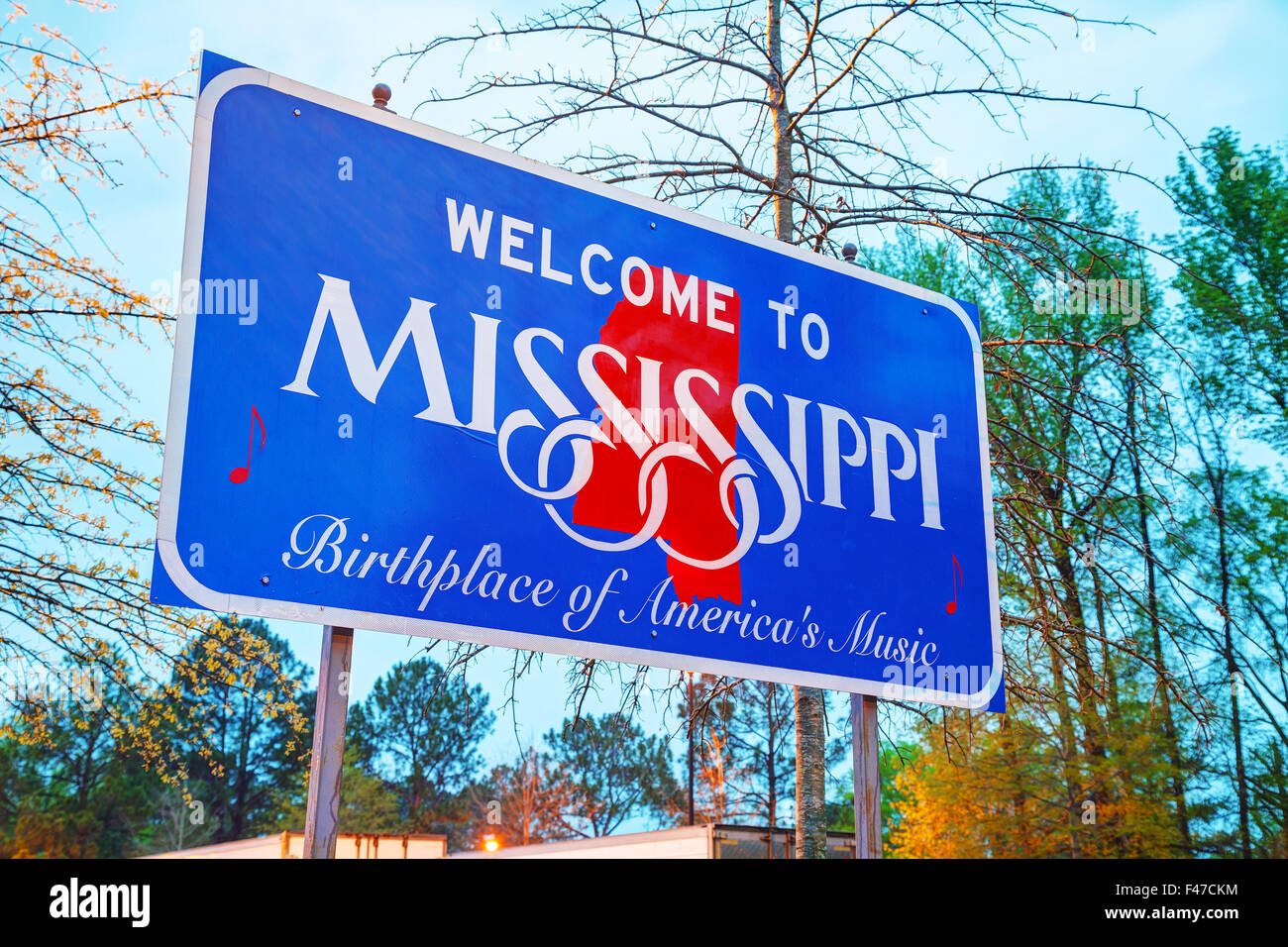 Mississippi sign usa hires stock photography and images Alamy