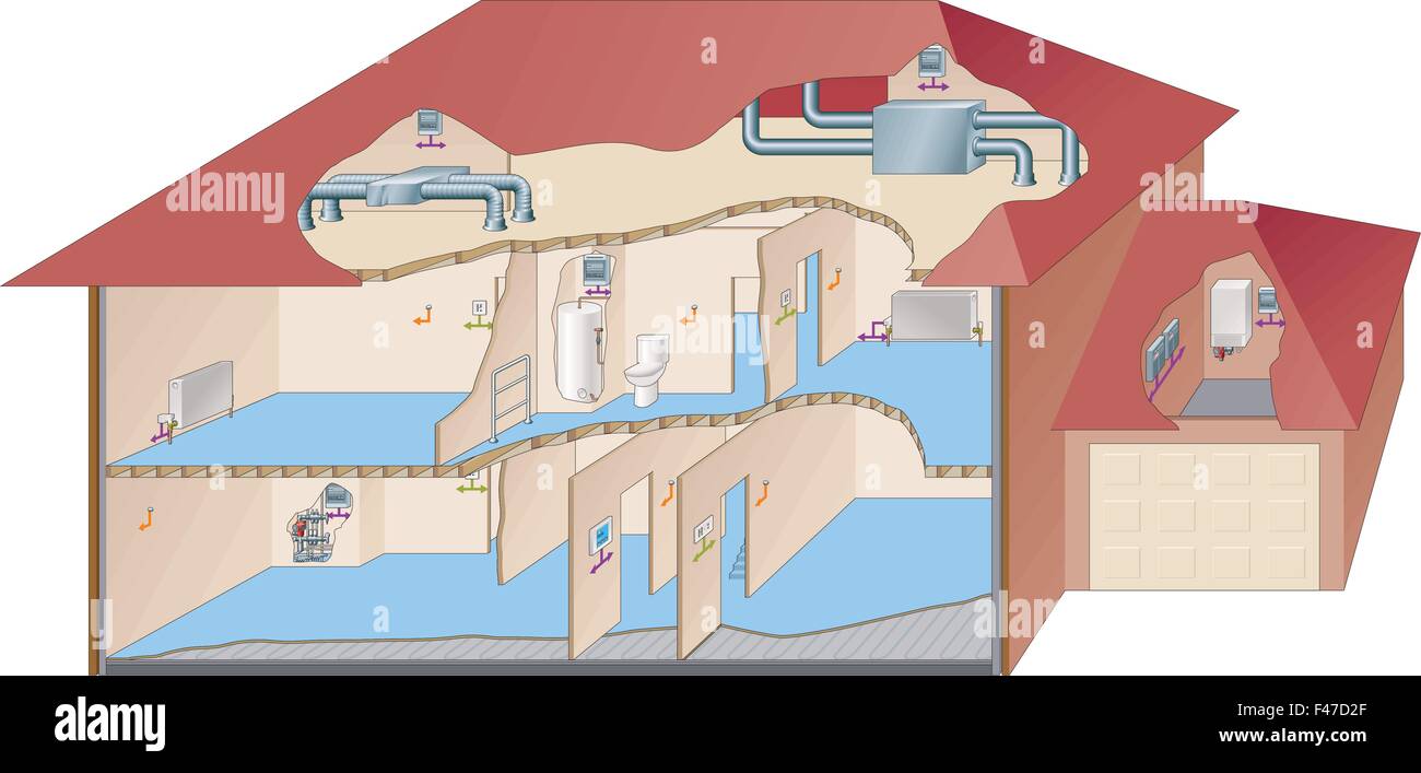 Interior services Stock Vector Images - Alamy