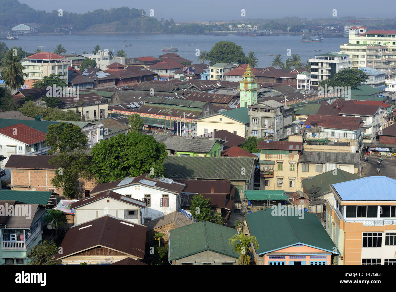 ASIA MYANMAR MYEIK CITY Stock Photo Alamy