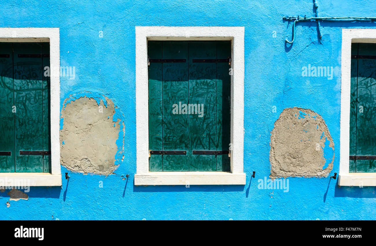 Door, Window, Blue Shutter, Old, Fame, House, Blue, Green, Brown, Steps, Shutters, Windows, Colour, Color, Colours, Colors, Vibr Stock Photo
