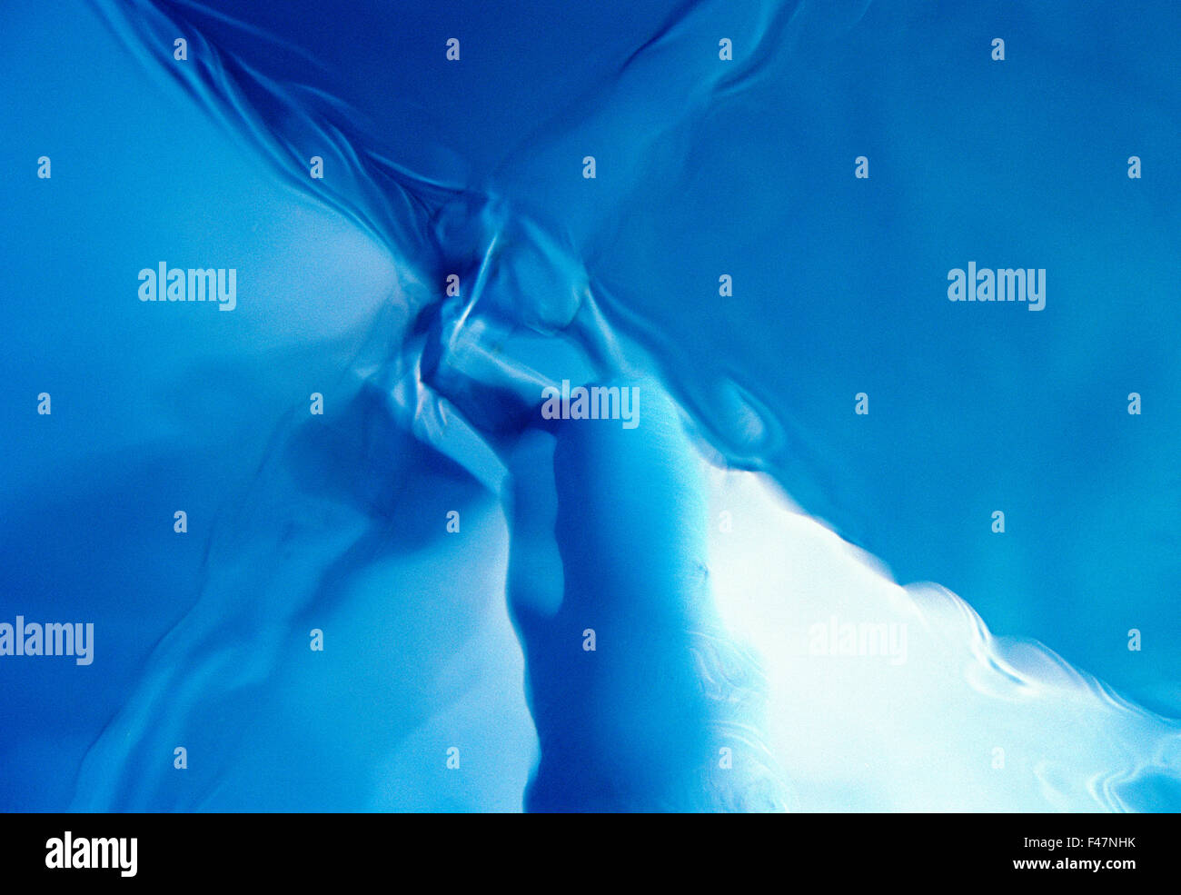 Movement in the water in an aquarium, Australia Stock Photo Alamy