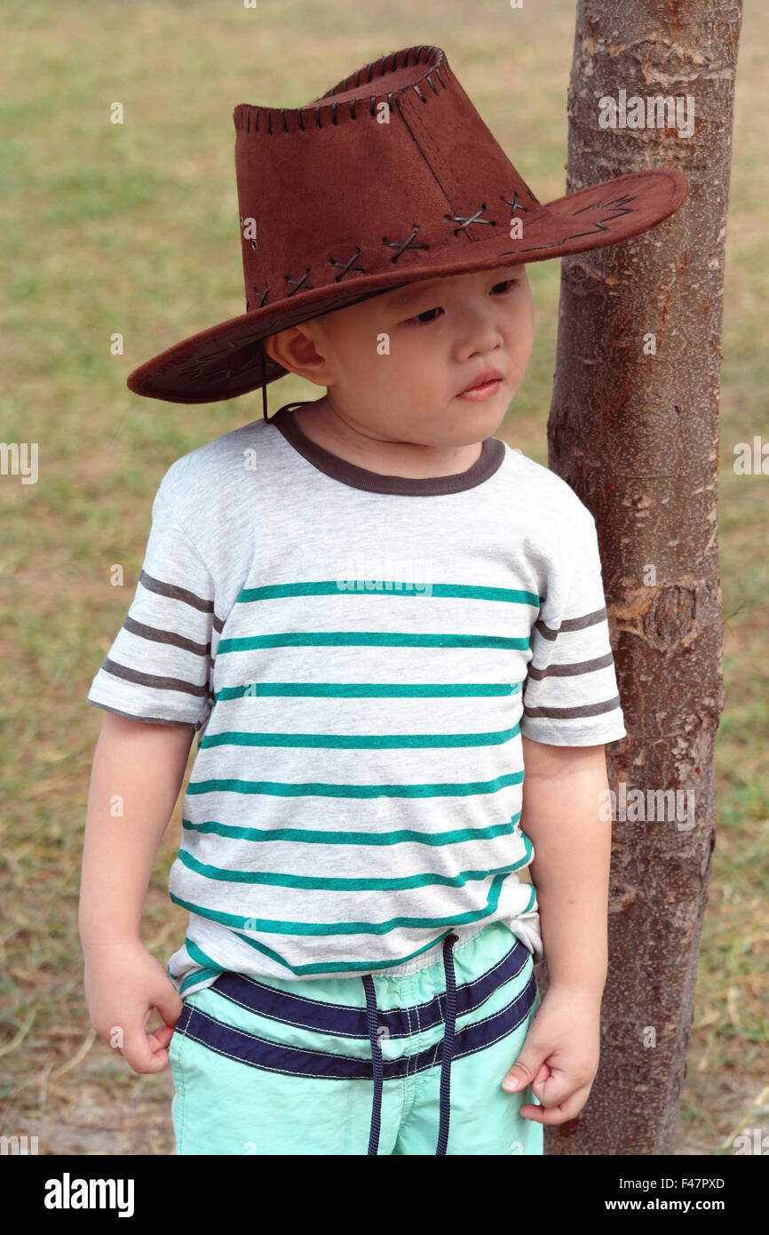 Asian Kid Portrait Stock Photo